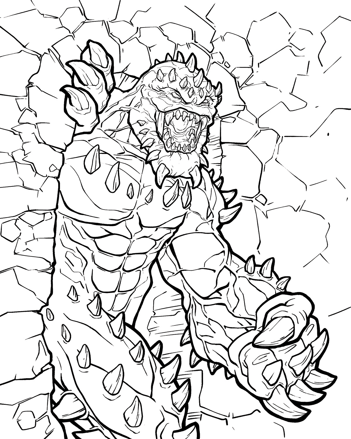 Monster at the gates